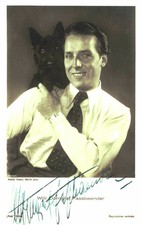 Willi D.Fassbaender Original Signature On Ross Card No. 8904 D