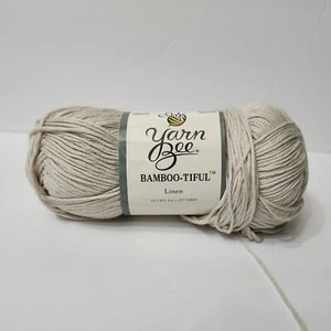 Yarn Bee Bamboo-Tiful Yarn Linen 3.9 Oz Skein - Picture 1 of 7