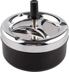 Aschenbecher Drehen Tischaschenbecher Moderner Drehaschenbecher mit Deckel C396 - Bild 1 von 7