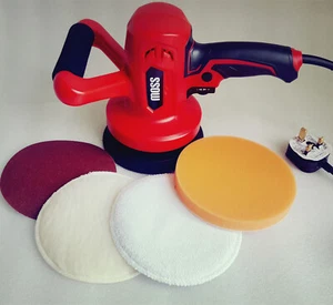 Moss Car Polisher Buffer Pro Electric Random Orbital Motion Van Polishing Kit - Bild 1 von 7