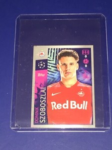 2019-20 Topps Champions League Sticker #412 Dominik Szoboszlai Rookie RB Leipzig