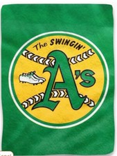 Oakland Athletics The Northwest Company 50'' x 60'' Swingin' A's Plush Blanket