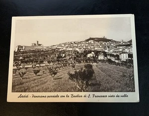 Italia Asís Panorama Parriale Con La Basilica do S. Francesco Visto Da Valle PC - Imagen 1 de 3