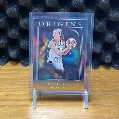 2024 PANINI ORIGINS WNBA LEXIE HULL GOLD 4/10 INDIANA FEVER - Image 1 of 3