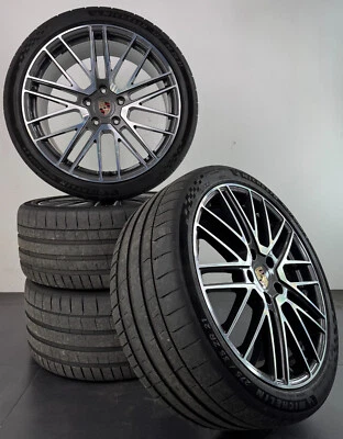 Jantes D'Été Originales Porsche 21 Pouces Panamera 976 Pneus D'Été #C467 - Bild 1 von 4