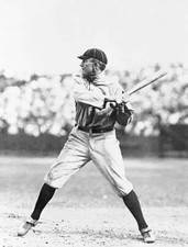 Ty Cobb At Bat During A Workout With The Detroit Tigers 1921 OLD BASEBALL PHOTO