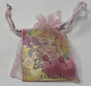 Tarina Tarantino Barbie Heart Dangle Earrings NIP - Picture 1 of 3