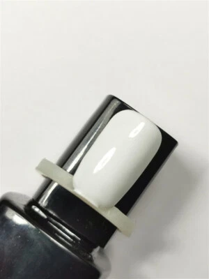 UV Gel Polish 10ml White 1 UV-LED Nagellack Soak off Gellack Weiß Pinselflasche - Bild 1 von 3