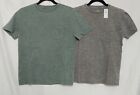Gap Teen Pocket T-Shirt For Boy Size L Gray Green Tie-Dye 2-Pack Crew Neck~ New 