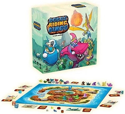 Dodos Riding Dinos Racing Board Game Draco Studios Brand New Sealed - Image 1 of 4