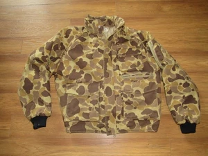 Vintage Gamehide Camo Duck Hunting Jacket Men's Size Large - Picture 1 of 5