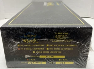WEAVER O-GAUGE WESTERN MARYLAND FA-2 DIESEL LOCOMOTIVE (2-RAIL) #303 -NEW SEALED - Picture 1 of 3