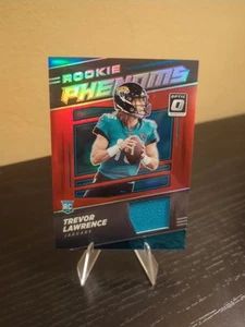 Camiseta deportiva Donruss Optic 2021 Trevor Lawrence Red Prizm Rookie Phenoms #RP-1 Jaguars - Imagen 1 de 2