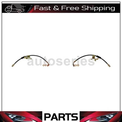 制动液压软管前左前右适用于 2007 - 2019 雪佛兰 Tahoe 2 件 — 第 1/4 张图片