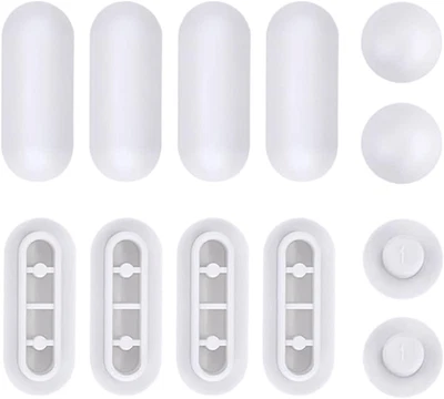 12 Pezzi Gommini per Copriwater Originale, Paracolpi per Sedili WC, Paracolpi in - Immagine 1 di 4