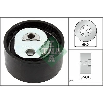 ORIGINAL® Schaeffler INA Spannrolle, Zahnriemen für Fiat DUCATO Kasten DUCATO - Bild 1 von 4