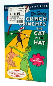 Dr. Seuss The Grinch Grinches Cat in the Hat VHS Tape Sing-Along Classics NEW - Picture 1 of 4
