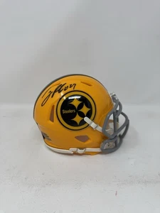 JOEY PORTER JR SIGNED AUTOGRAPH PITTSBURGH STEELERS MINI HELMET PSA/DNA COA - Picture 1 of 3