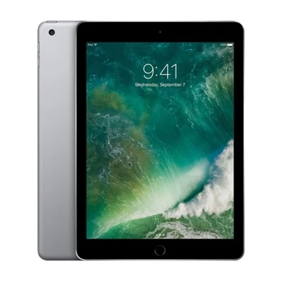 Apple iPad 5th Gen (2017) 128GB Space Grey 9.7in Wi-Fi Only iOS 16 - Good Cond. - Image 1 of 2