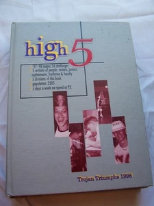 1998 PARADISE VALLEY HIGH SCHOOL YEARBOOK PHOENIX, ARIZONA TROJAN UNMARKED - Picture 1 of 1