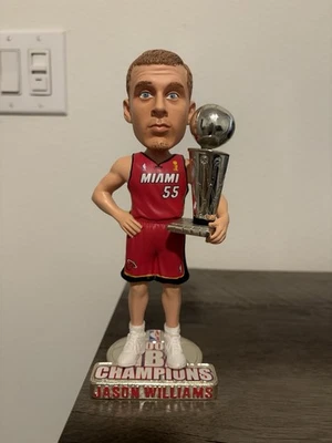 Bobblehead Jason Williams Miami Heat Championship 2006. ¡Extremadamente raro! Foto 1 de 4