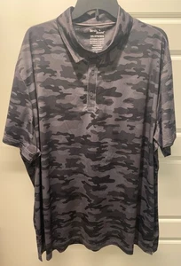 Stretchy Black Camo Birdie Bound Golf Shirt 3XL NWOT - Picture 1 of 8