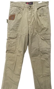 WRANGLER RIGGS ROPA DE TRABAJO ~ ¡COMO NUEVA!!~PANTALONES CARPINTERO HOMBRE 34X34 ALTO RIPSTOP ALGODÓN - Imagen 1 de 9