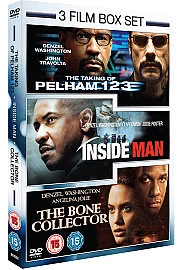 The Taking of Pelham 123/Inside Man/The Bone Collector DVD (2010) Denzel - Image 1 of 1