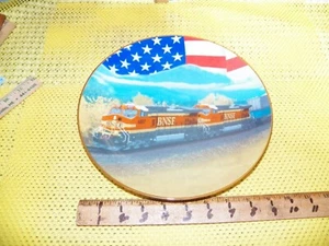 2001 BURLINGTON NORTHERN & SANTA FE RAILWAY Safety Plate TEAM BNSF - Bild 1 von 4