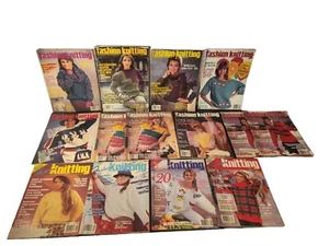 Vintage FASHION KNITTING Magazine Lot of 14 Issues - Bild 1 von 13