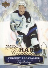 2007-08 Upper Deck MVP Hockey Hart Candidates Vincent Lecavalier