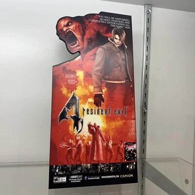 Resident Evil 4 Nintendo GameCube Standee - Image 1 of 4