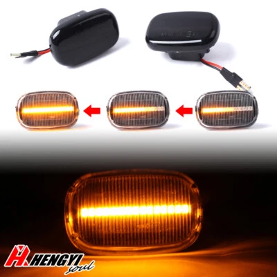 Luz de señalización lateral LED secuencial para Toyota Rav4 Corolla Camry Prius Foto 1 de 4