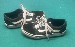 Vans Old Skool Kids Shoes Size 3 Youth Color Black In Excellent Condition! - Picture 1 of 5