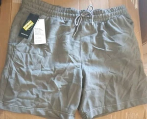 Original Use fleece short elastic & tie 6inseam 3 Pocket Paris Green Choose Size - Picture 1 of 5
