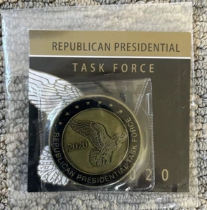 Republican Presidential 2020 Task Force Challenge Coin New - Picture 1 of 3