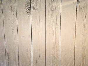 Kate Fabric Backdrop White Wood Rustic Wrinkle Free Photography Photos 10' x 10' - Picture 1 of 3
