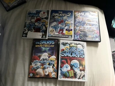 The Smurfs 1-3, A Christmas Carol, The Legend If Smirfy Hollow - Image 1 of 2