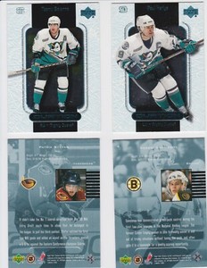 1999-00 Upper Deck Ovation Hockey Complete Base Set #1-60 No SP's
