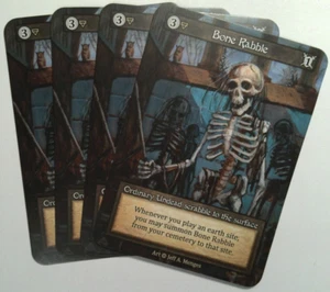 Sorcery TCG Alpha Kickstarter - Bone Rabble x4 *Ordinary - Playset* - Picture 1 of 1
