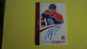 2010 11  SP AUTHENTIC  HOCKEY AUTOGRAPH  ROOKIE 279 Magnus Paajarvi 395/999