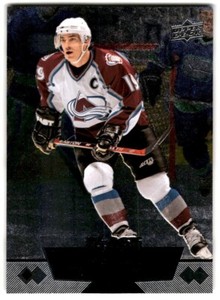 2012-13 Upper Deck Black Diamond Joe Sakic #80 Colorado Avalanche
