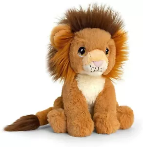 Lion Plush Toy - 100% Recycled Eco Soft Teddy - Keel Keeleco - Picture 1 of 2