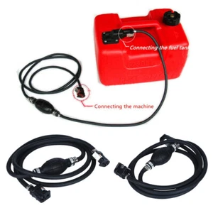 Conector de tanque manguera de línea de combustible de 6 mm para motor fueraborda Yamaha Mariner gasolina о - Imagen 1 de 10