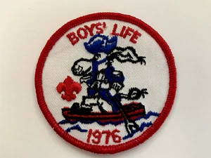 BSA Boy Scouts 1976 BOY'S LIFE Patch - Picture 1 of 1