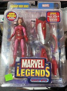 Marvel Legends Scarlet Witch Legendary Riders Series Figure Toy Biz 2005 Uab3