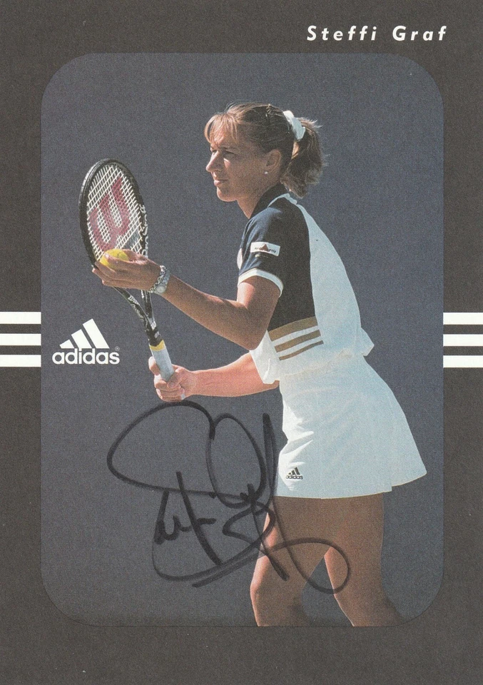druck signiertes Autogramm von Steffi Graf - Bild 1 von 1