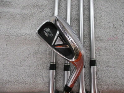 2012 PRGR iD nabla X 6~Pw 5pc Original Carbon SR-flex Iron Set Golf Clubs M1032 - Image 1 of 4