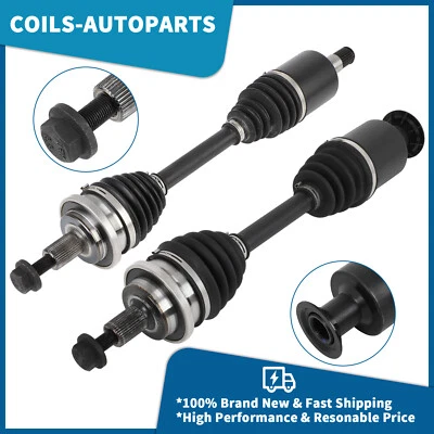 For Mercedes-Benz E350 3.5L 2006-2009 E550 5.5L 2007-2009 Pair Front CV Axles - Image 1 of 4