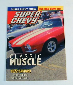 Johnny Lightning Super Chevy Magazine Mini Collector Cover 1972 Camaro - Picture 1 of 1